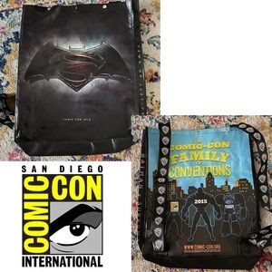 2015 San Diego Comic Con Collectible Bag Batman v Superman Dawn of Justice